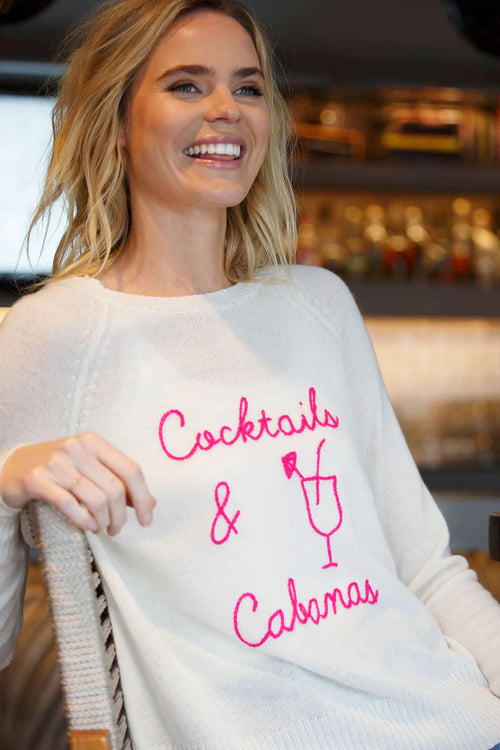 Cocktails & Cabanas Sweater