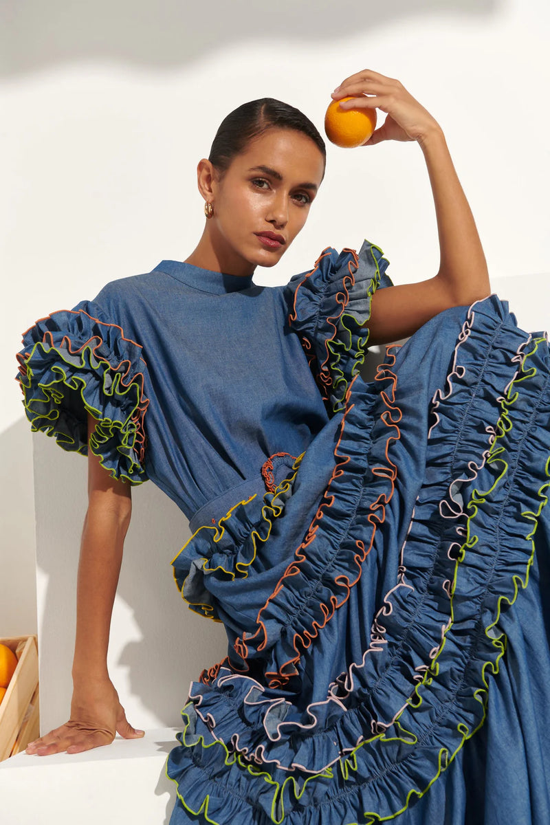 celia b blue dress Earth Dress Blue by Celia B
