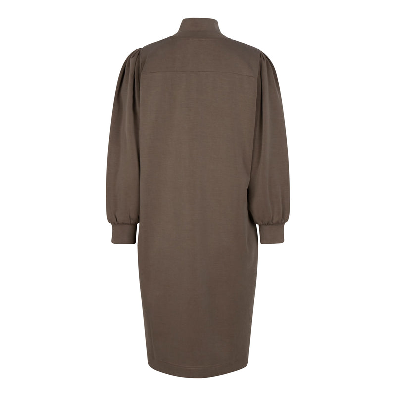 Eqsualo Army Green Pullover Dress