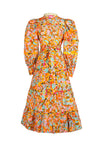 Celia B Gualda Scallop Maxi Dress