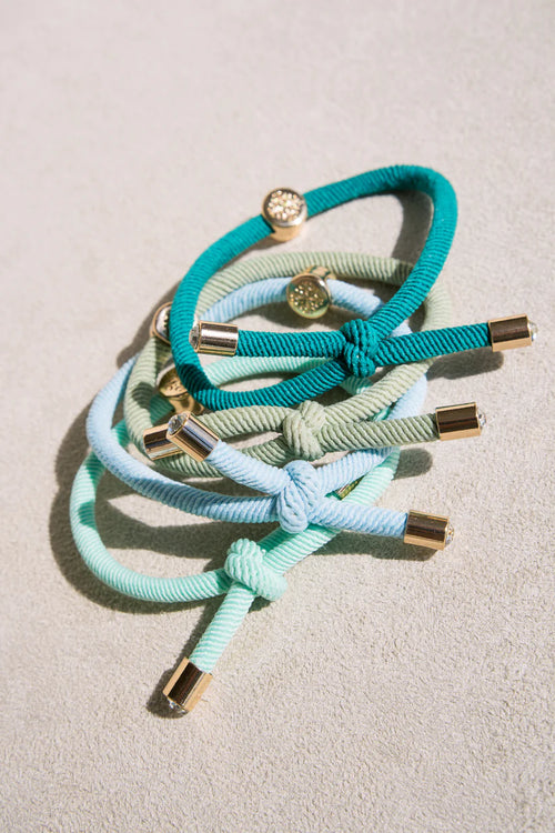 Smith & Co. Hair Ties- Aqua Marine