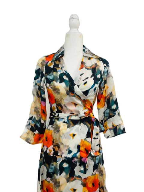 Sal Rosa Floral Wrap Dress