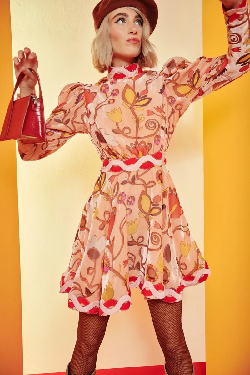 Celia B Flamingo Dress