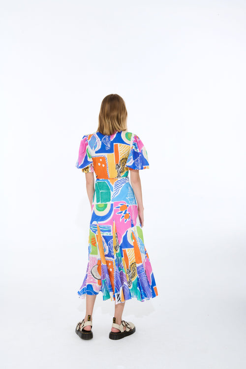 De Loreta Izula Dress in ARPI Print