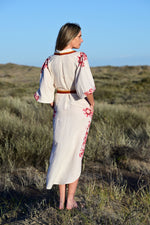Las Surenas Flower Tiger Tunic Dress
