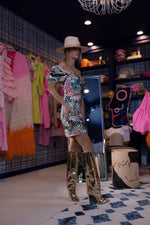 Neubryne Dakota Dress Sequin