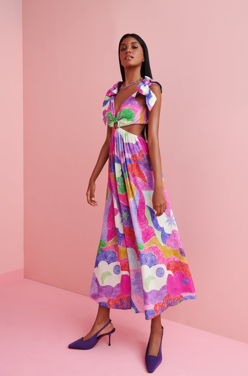 Celia B Poetess Dress