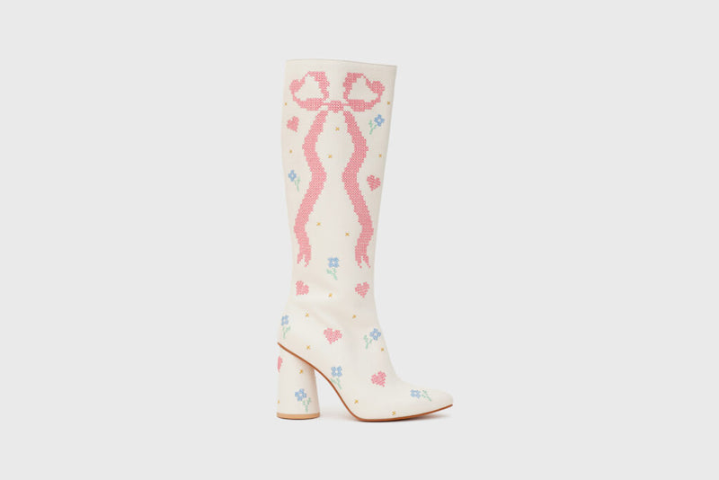 Butrich Eloise Boot Ivory