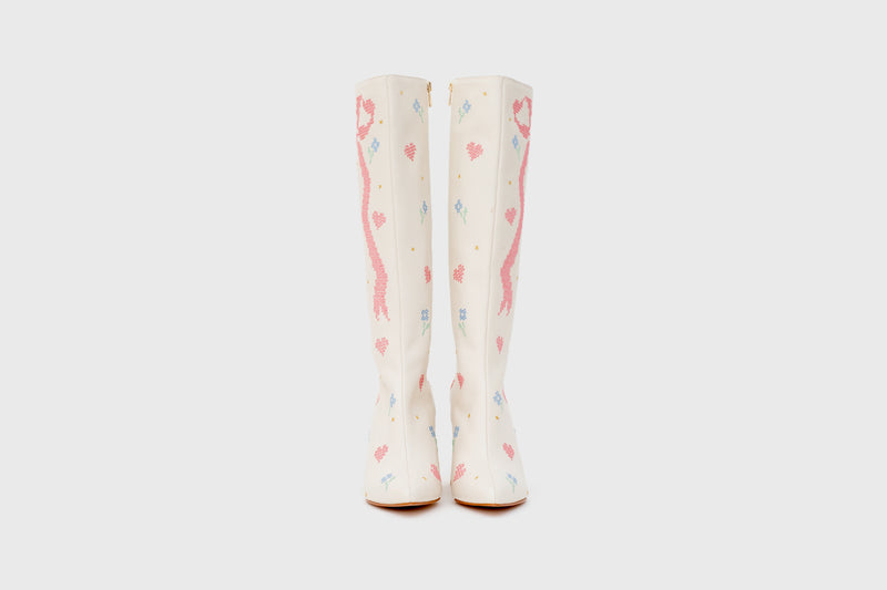 Butrich Eloise Boot Ivory