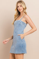 Denim Shift Dress