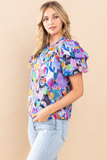 Abstract Print Top