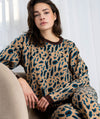 Jacquard Leopard Sweater