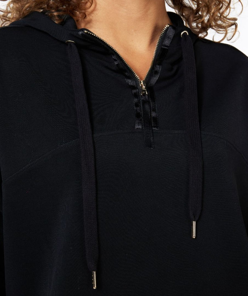 Black Sweater Hoodie