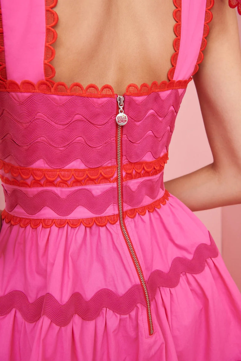 Celia B Jade Short Pink Dress