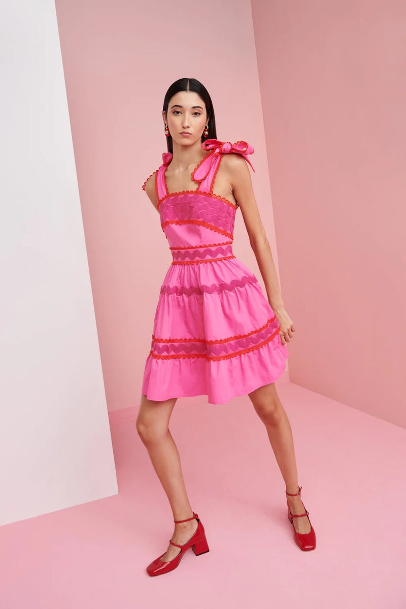 Celia B Jade Short Pink Dress
