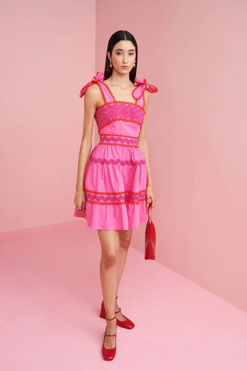 Celia B Jade Short Pink Dress