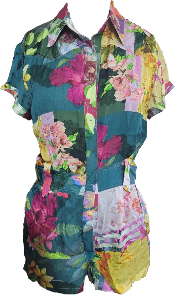 Just Bellina Floral Romper