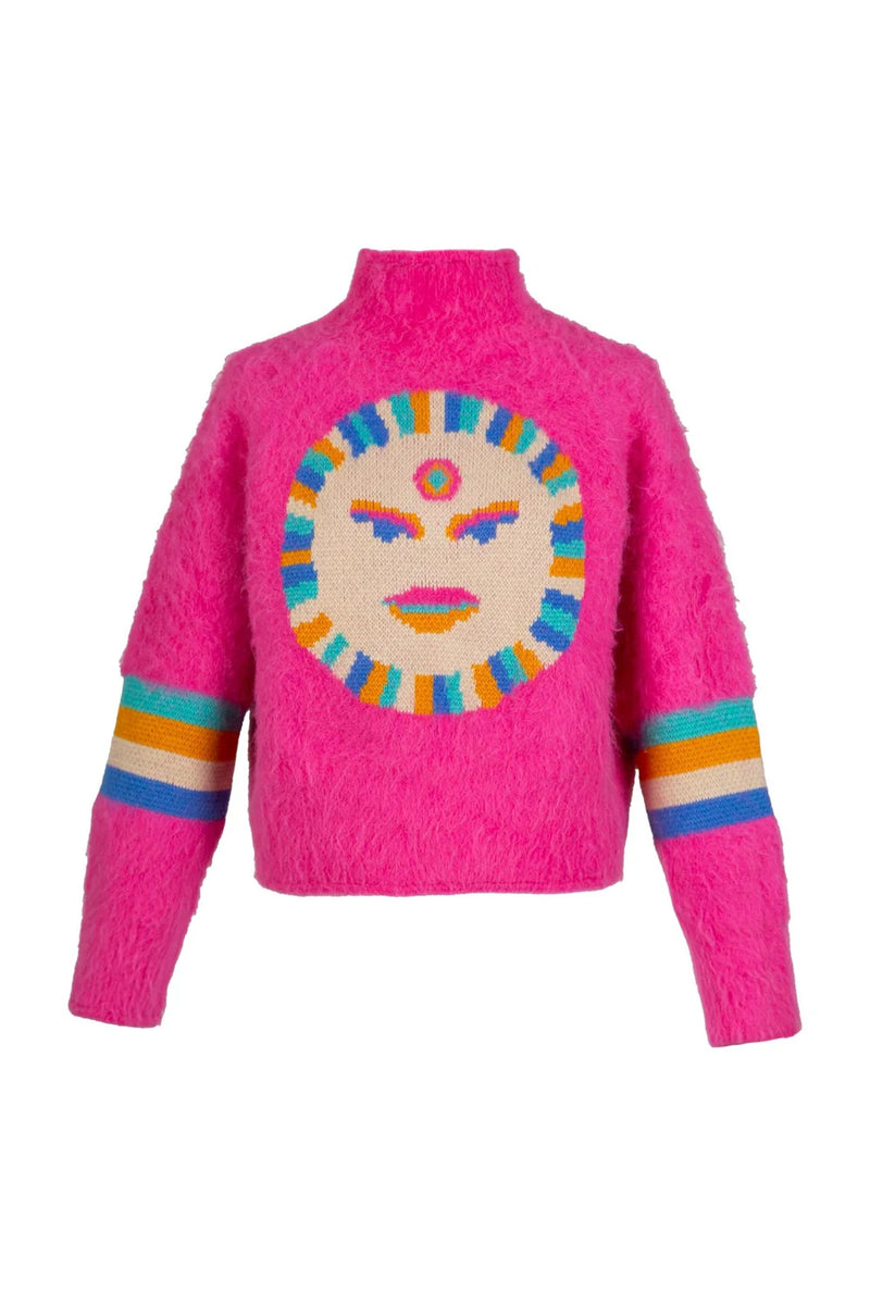 Celia B Mont Blac Sweater Pink