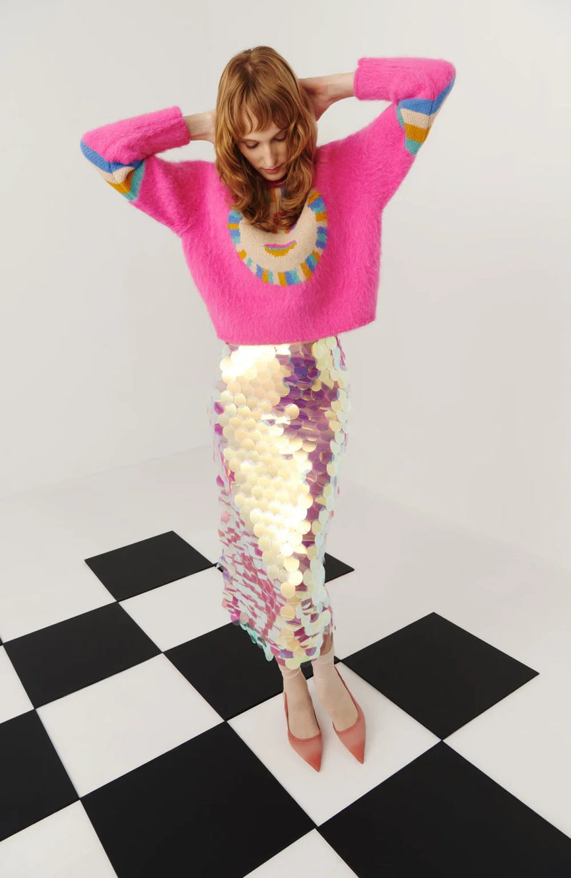 Celia B Mont Blac Sweater Pink