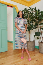 Celia B Nammu Dres Blue