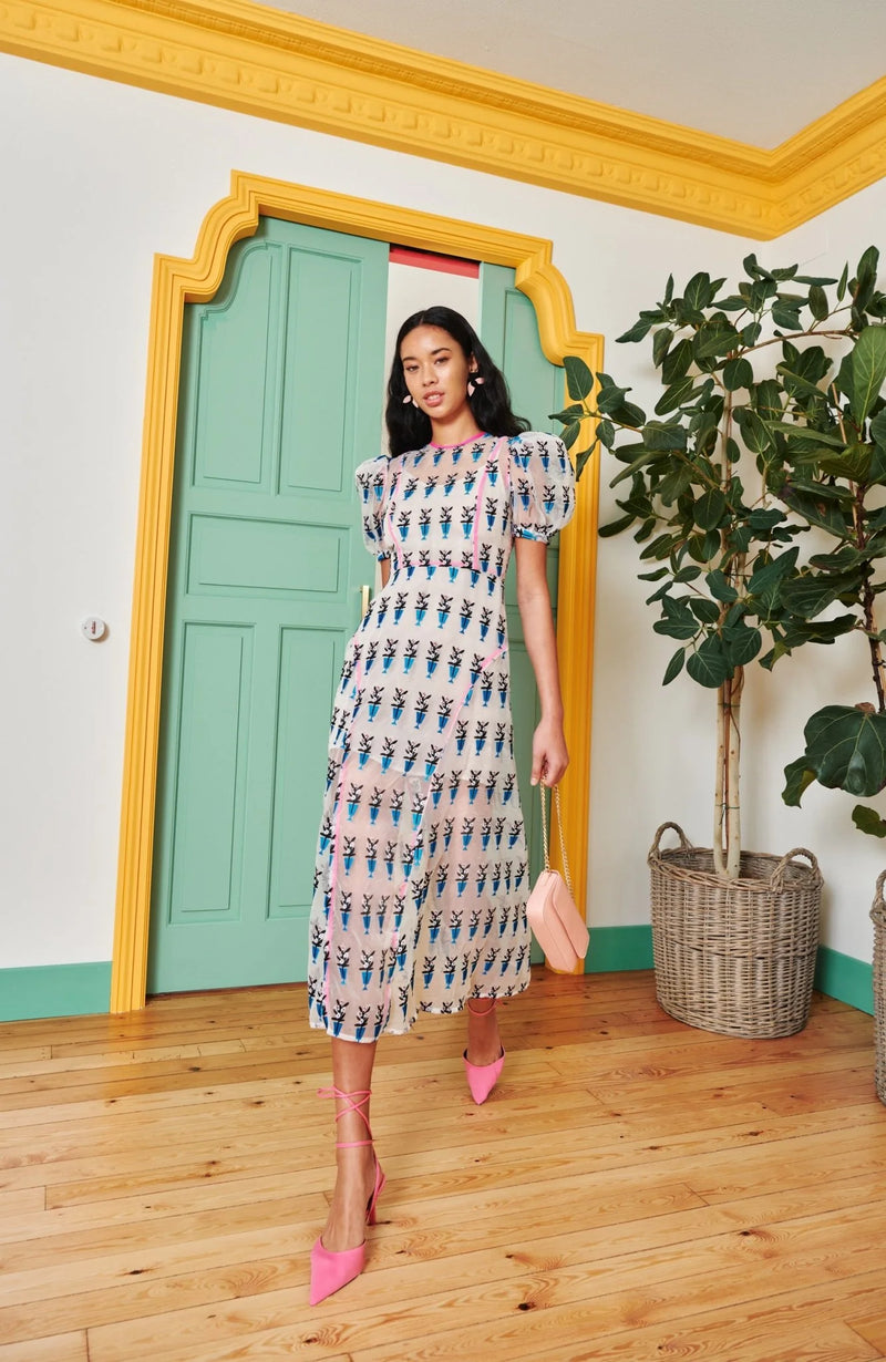 Celia B Nammu Dres Blue