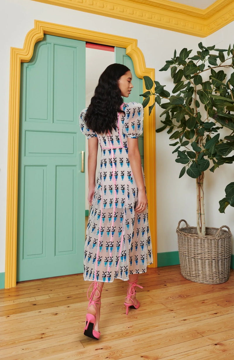 Celia B Nammu Dres Blue