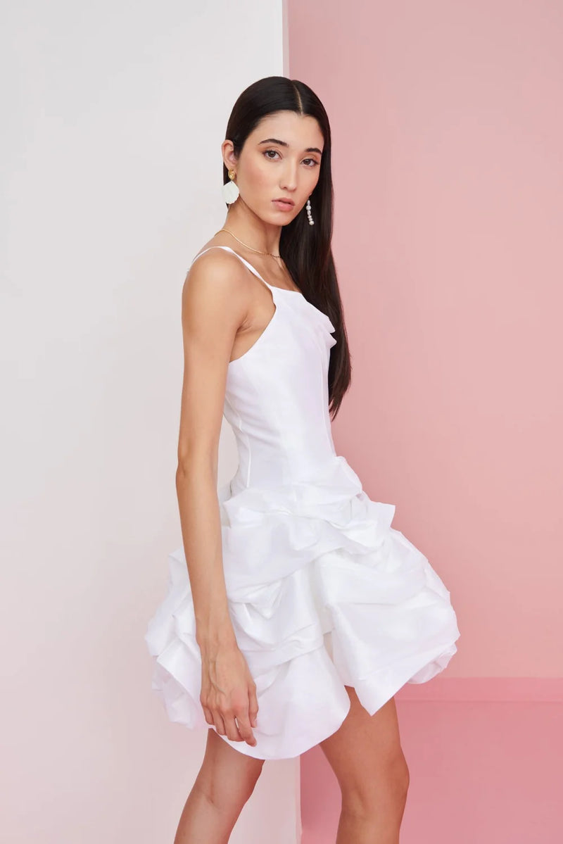 off white neon dress Ella Neon Pink Off White Dress