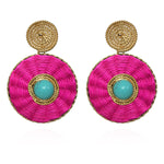 Iraca Lucky Eye Earrings