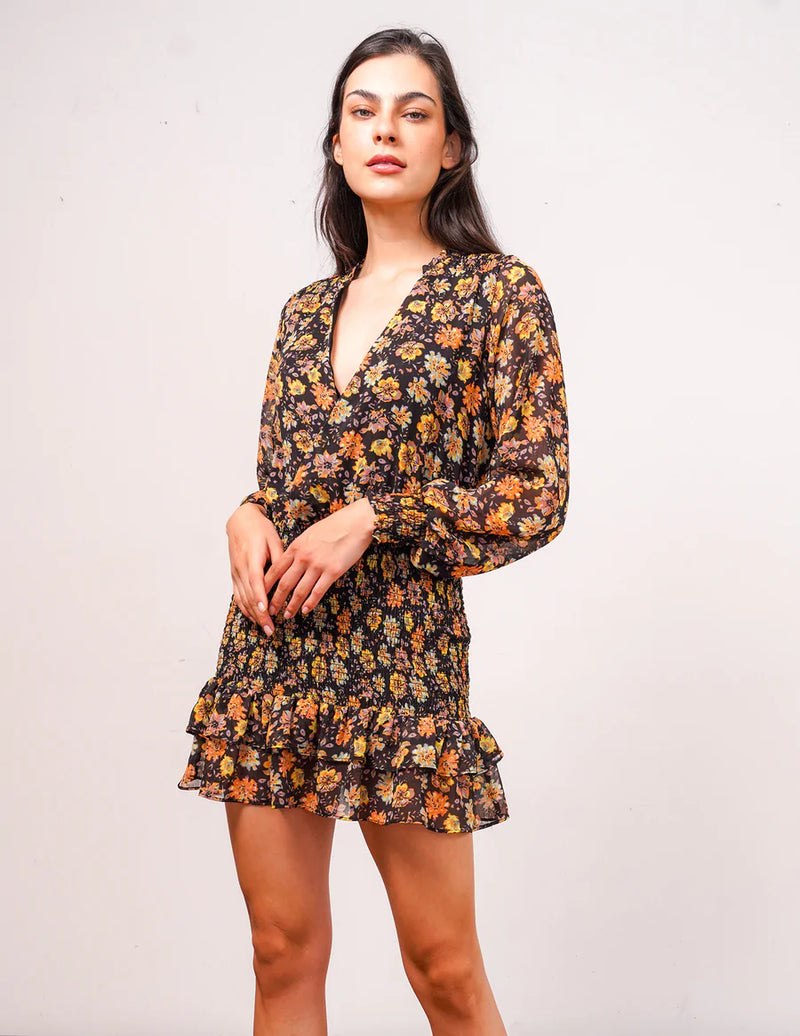 Chantel Tapestry Floral Dress