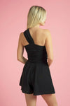 One Shoulder Romper