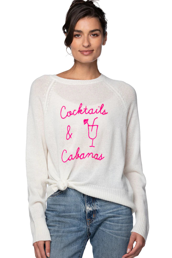 Cocktails & Cabanas Sweater