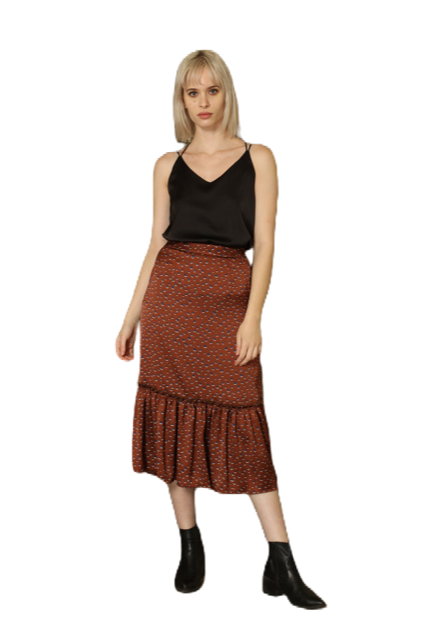 Animal Print Skirt