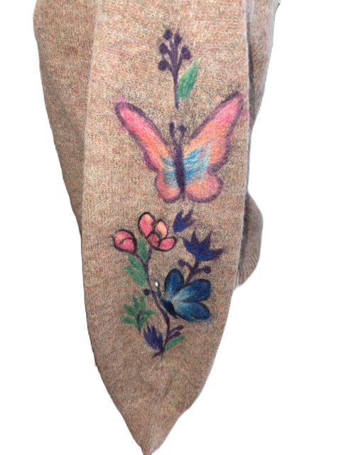 Honey Butterfly Cashmere Sweater