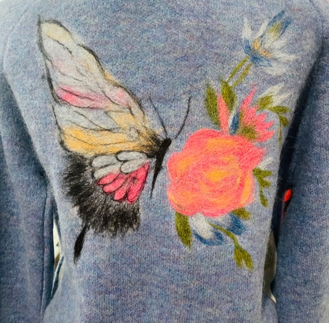Butterfly Bomber Jacket