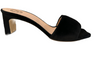 Positano Black Velvet Heel