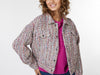 Esqualo Short Pink Tweed Jacket