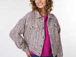 Esqualo Short Pink Tweed Jacket