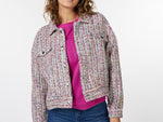 Esqualo Short Pink Tweed Jacket