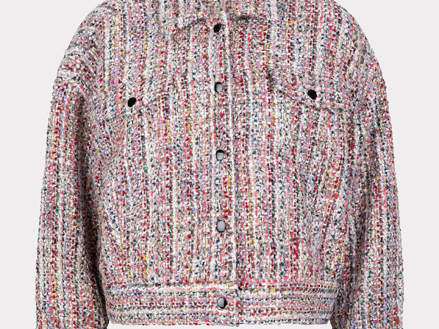 Esqualo Short Pink Tweed Jacket