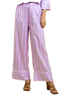 Silky Lavender PJ Set