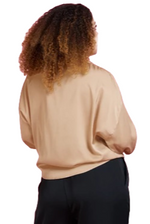 Silky Champagne Top