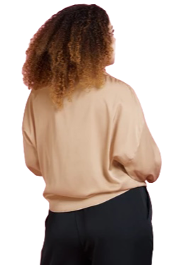 Silky Champagne Top