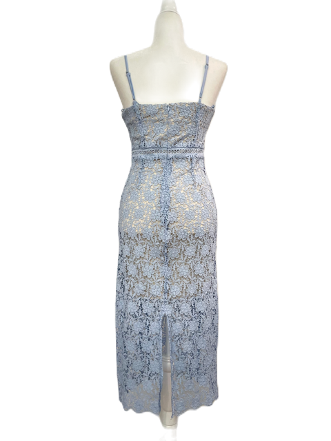 Floral Lace Midi Dress