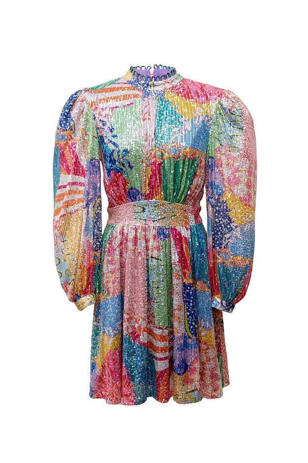 popa mini dress PROSPERINA Piper Mini Dress Navy Polka Dot Matilda's Life Style