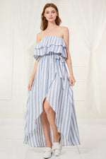 Ruffle Hi-Low Dress