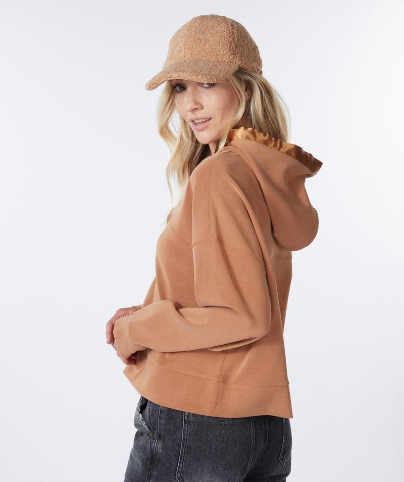 Esqualo Copper Brown Hoodie