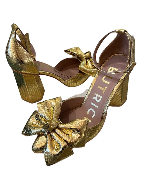 Butrich Francesca Gold Pump