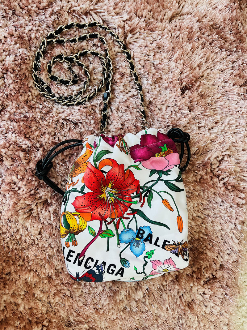 Crossbody Floral Handbag