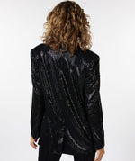 Esqualo Black Sequins Blazer